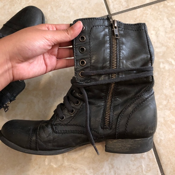 Steve Madden Combat Boots - Picture 5 of 7